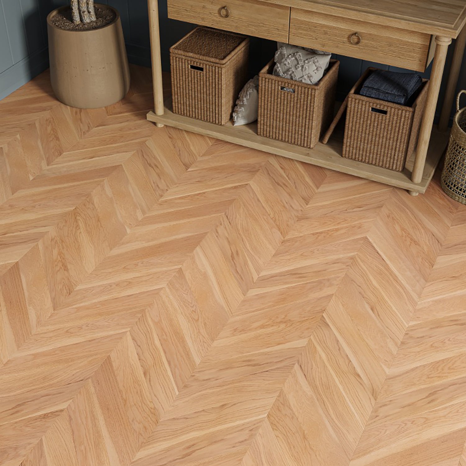 Kensington Oak Chevron Engineered