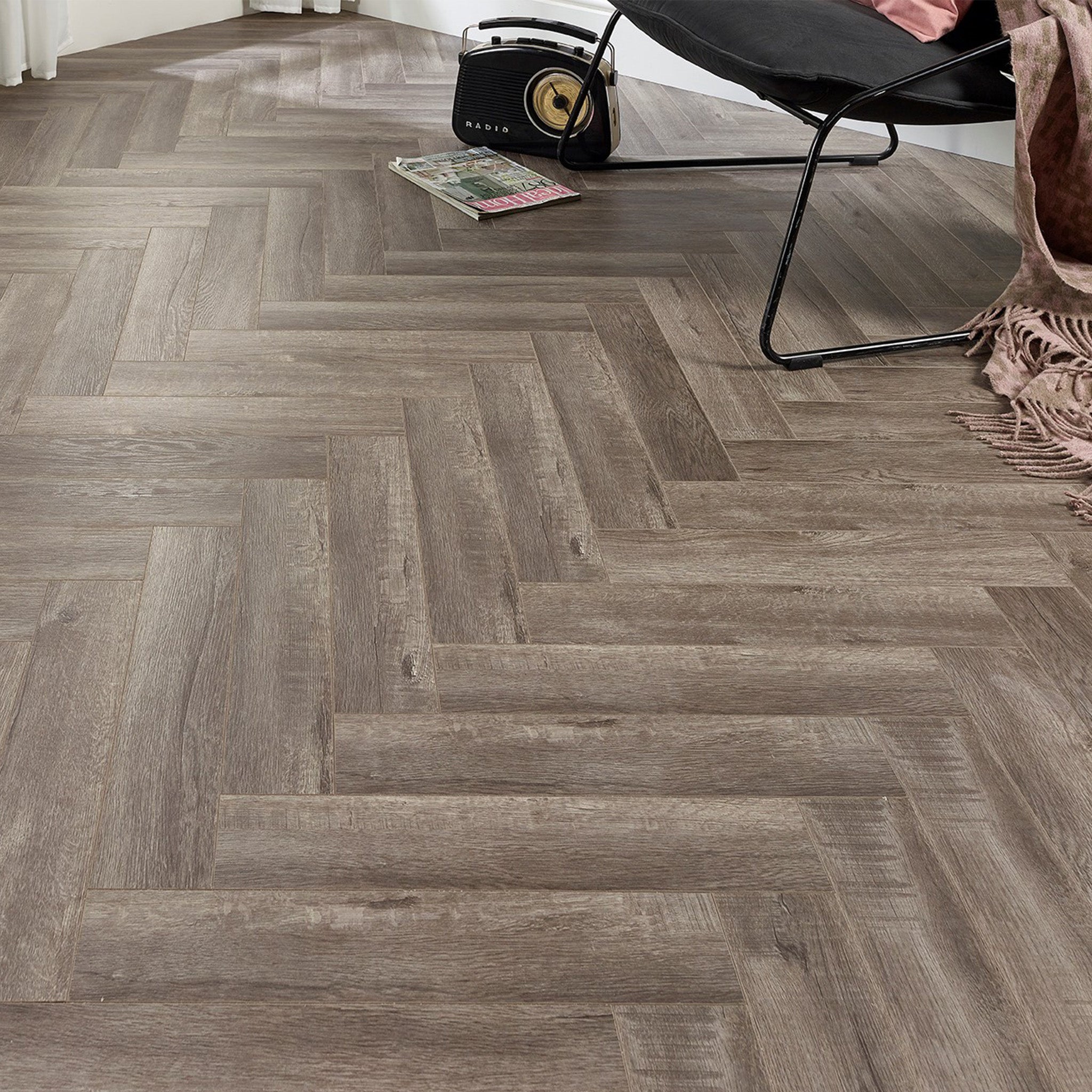 Copenhagen 12mm Herringbone Laminate