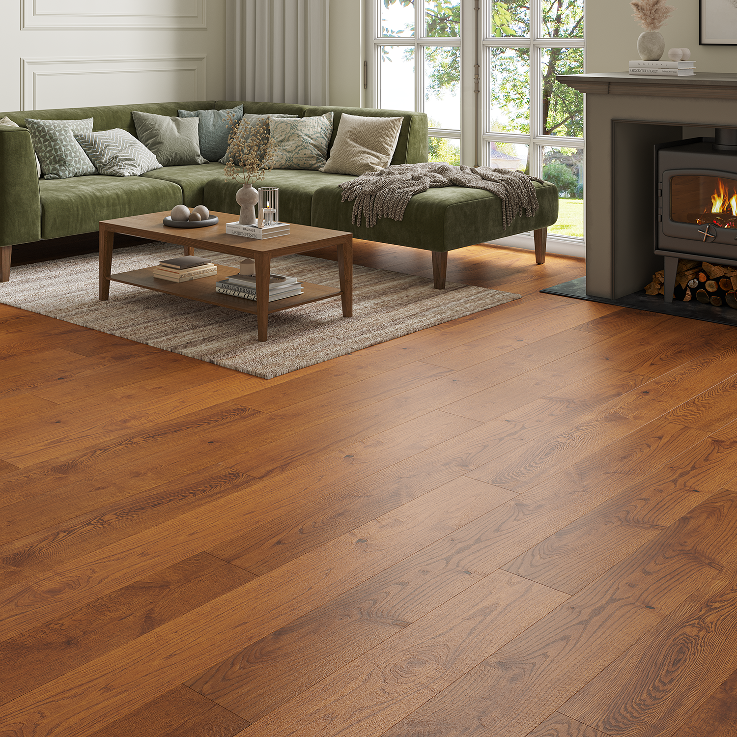 Linden Oak Straight Engineered