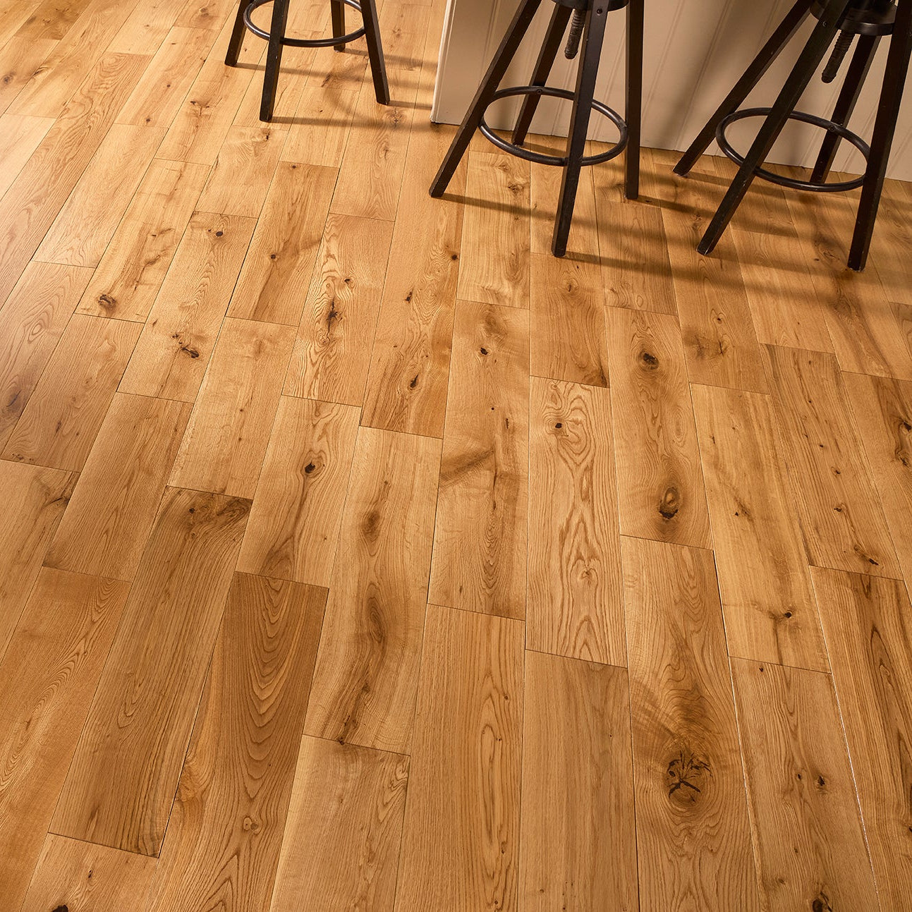 Natural Oak UV Lacquered 150mm Wide Plank