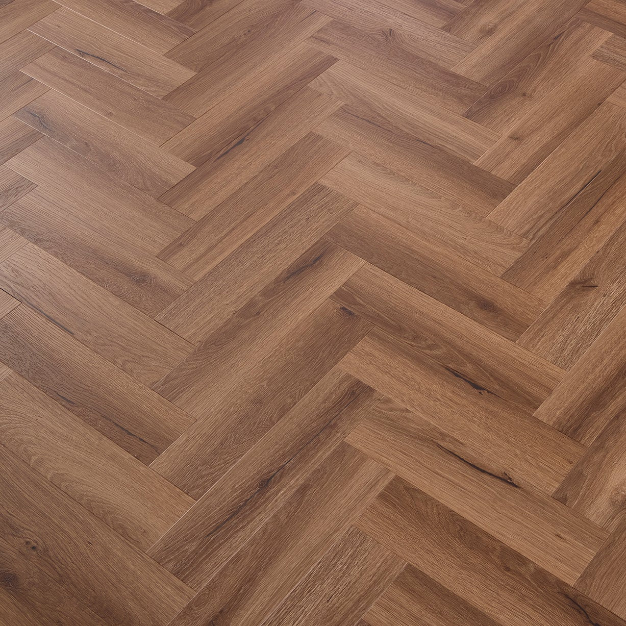 Roma Oak Herringbone Glue Down LVT