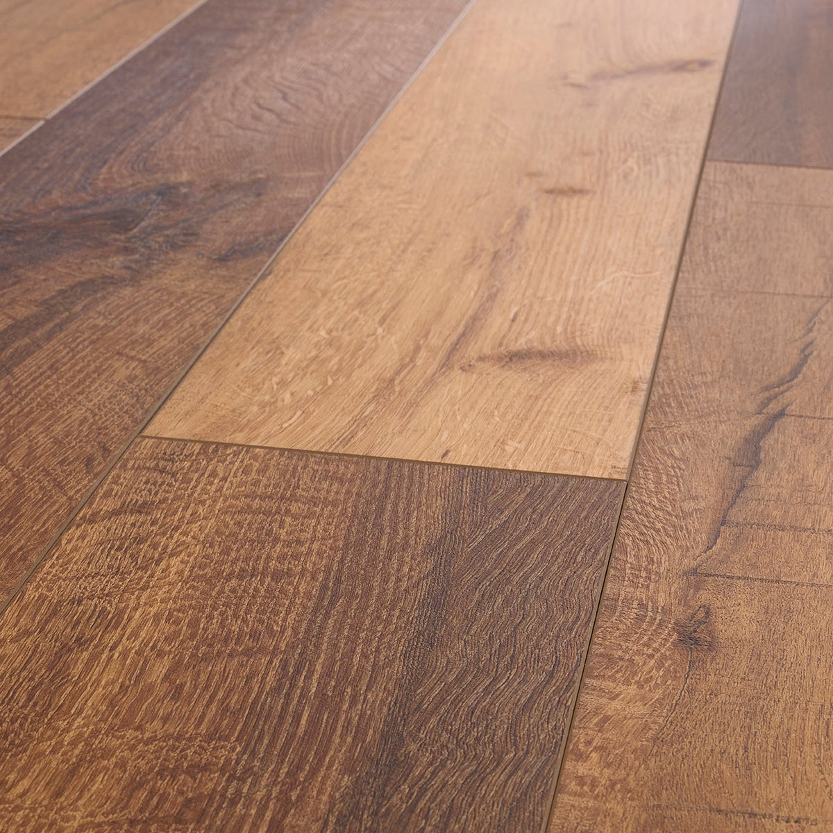 Innsbruck Oak Straight Glue Down LVT