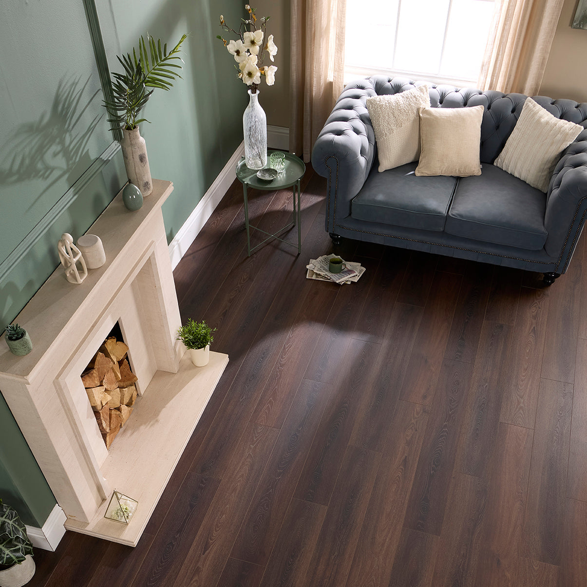 Gstaad Oak Straight Glue Down LVT