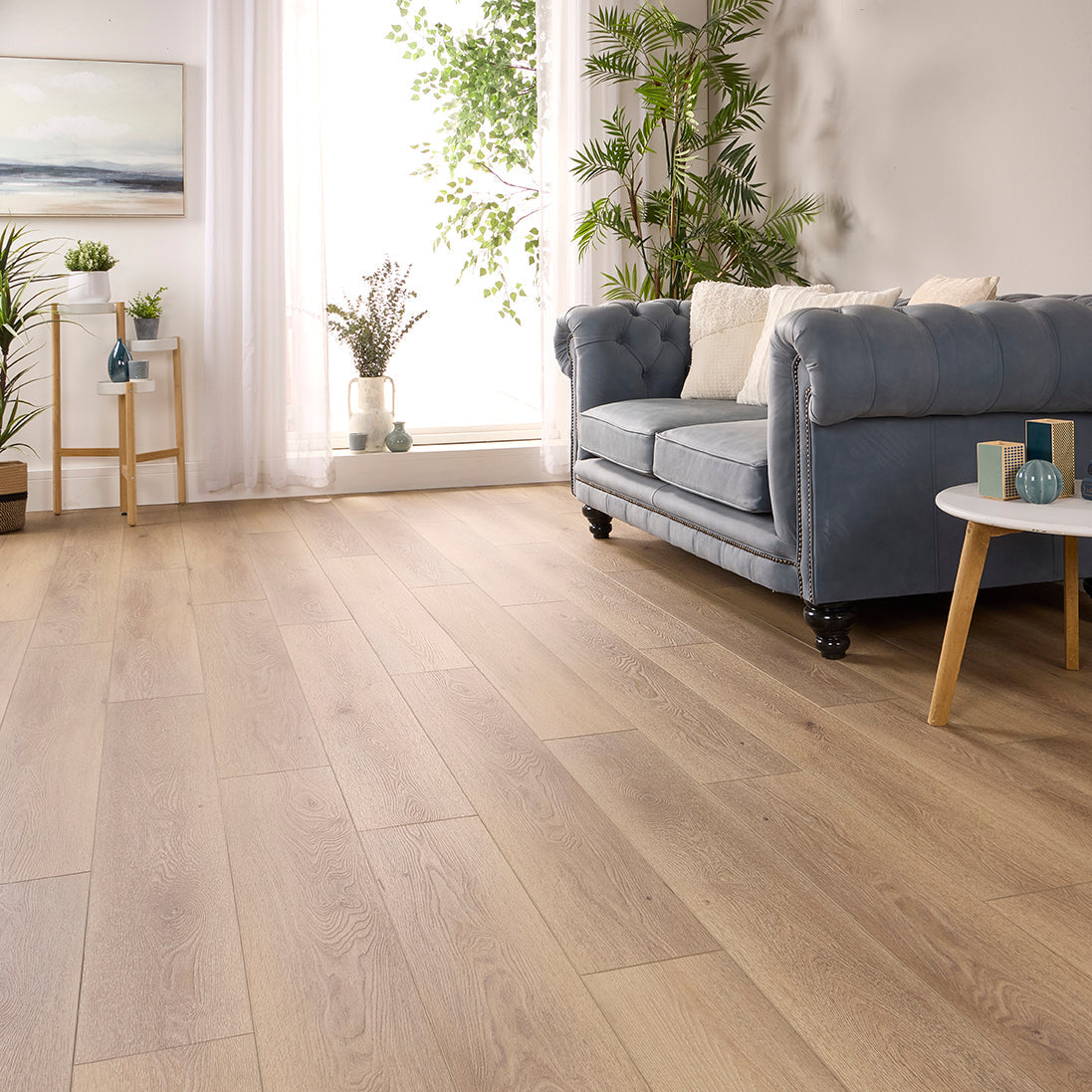 Saanen Oak Straight Glue Down LVT