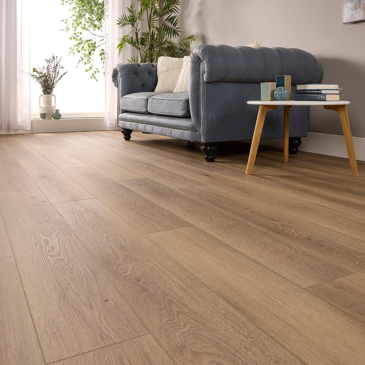 Saanen Oak Straight Glue Down LVT