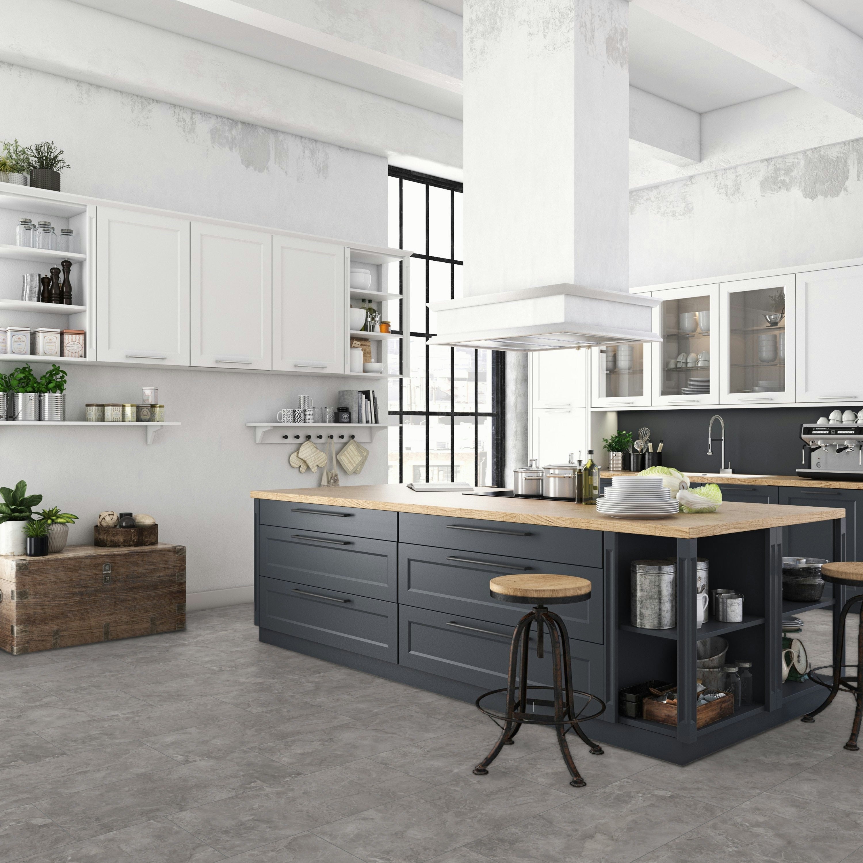 Falquon Stone Martico Grigio Tile Laminate