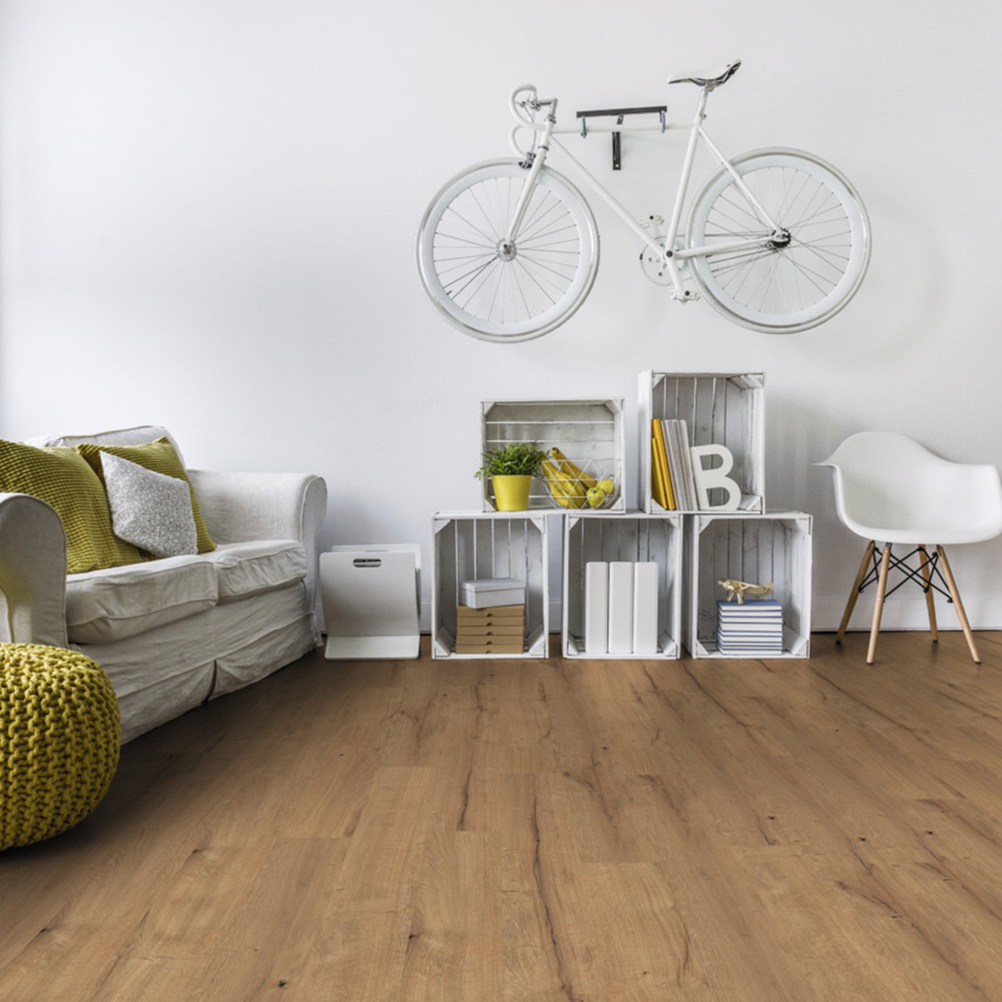 FLOORganic Oak Zermatt Vispa 8.5mm Straight Waterproof Laminate