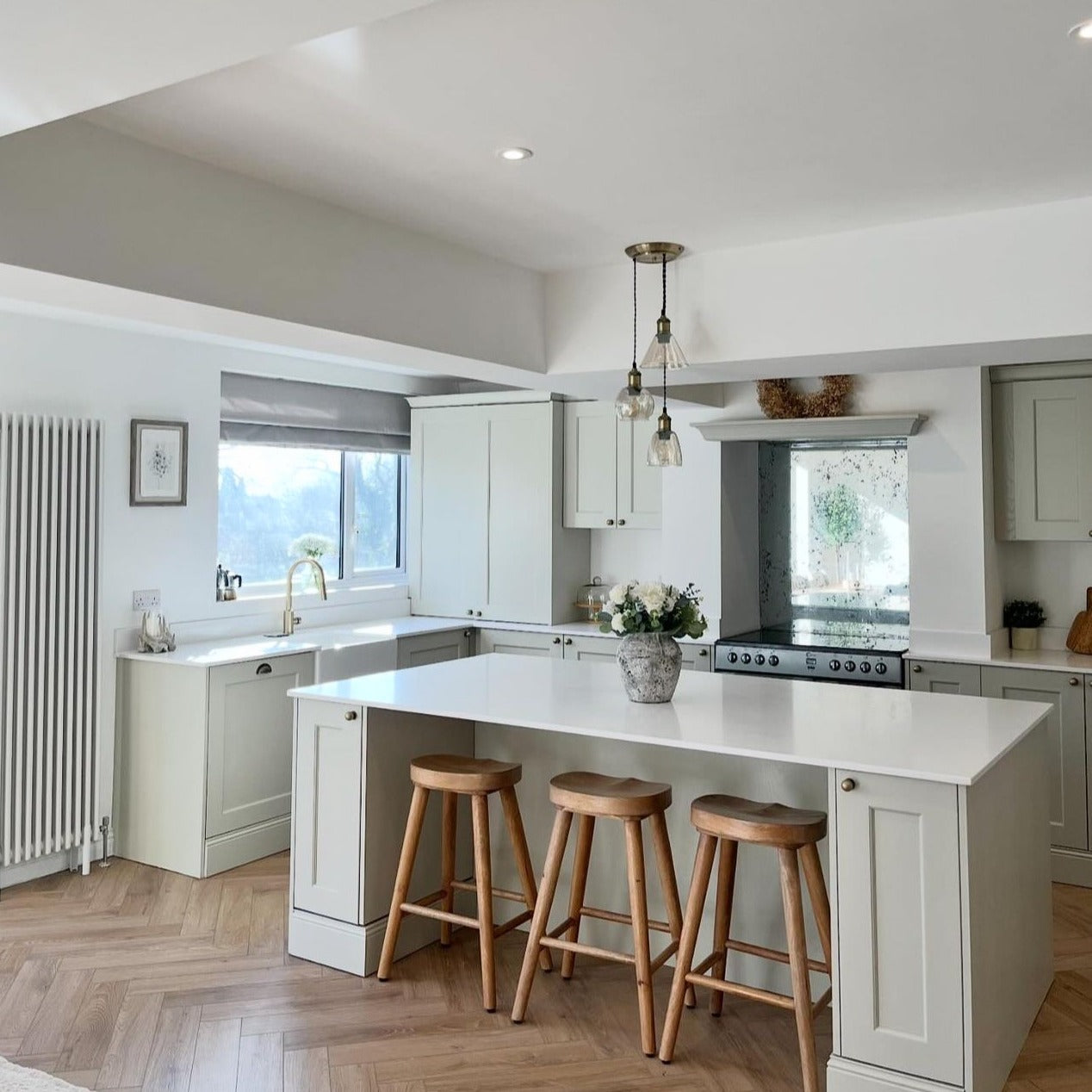 Buri Oak Herringbone Waterproof Click Vinyl