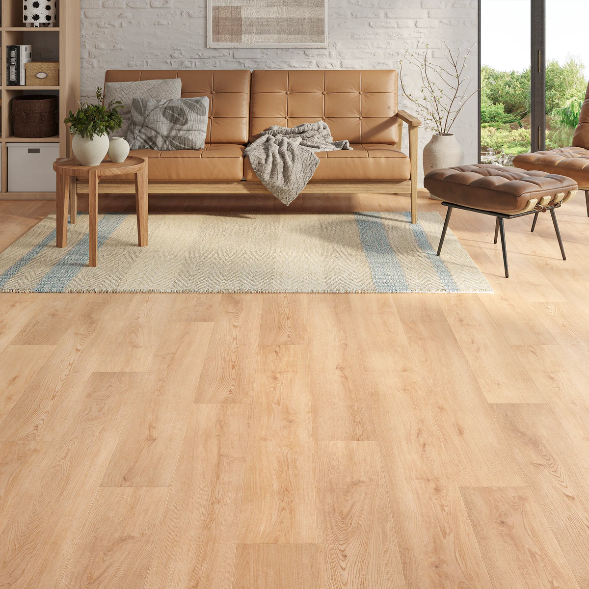 Pembroke Oak Straight Click Vinyl SPC