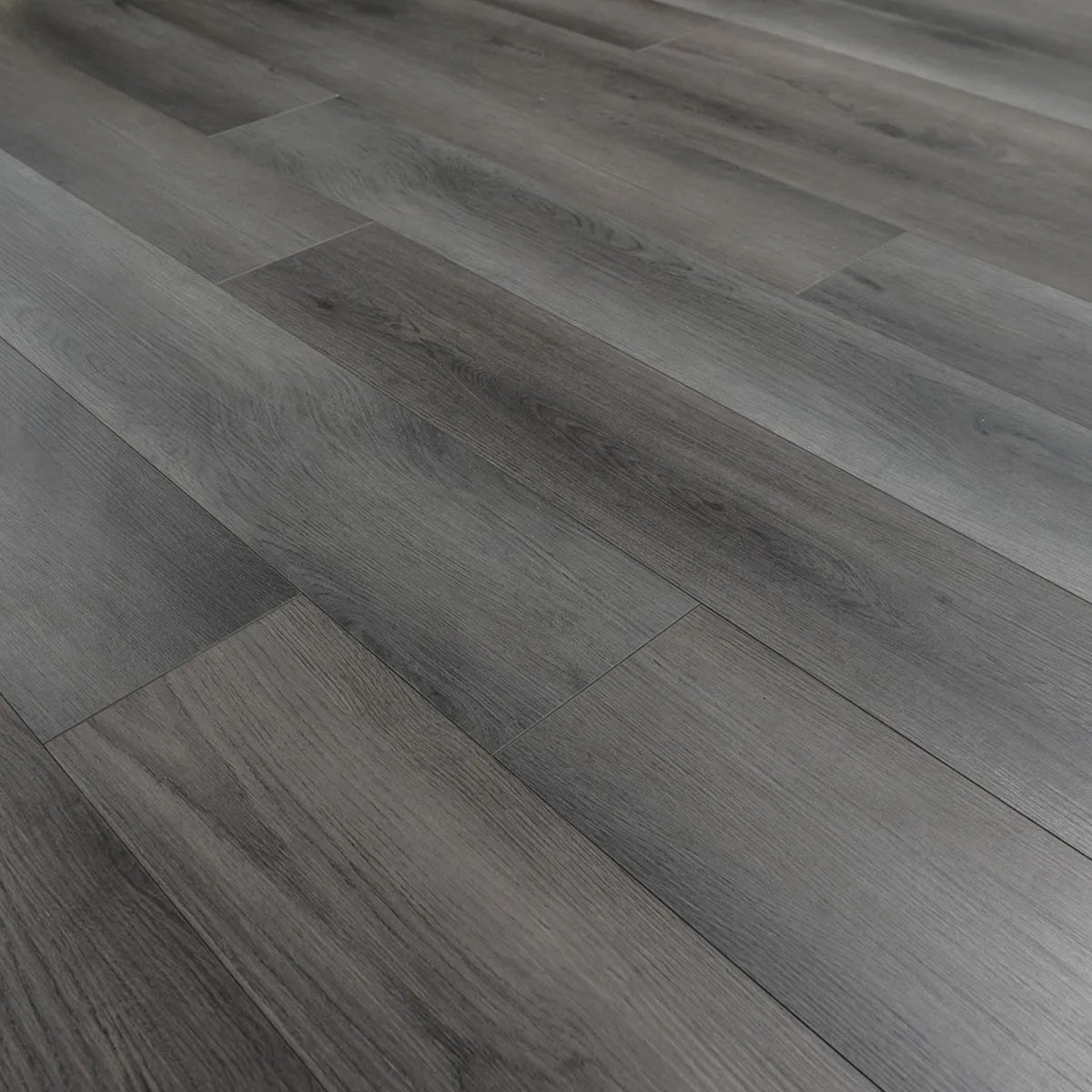 Dark Grey Straight Click Vinyl SPC