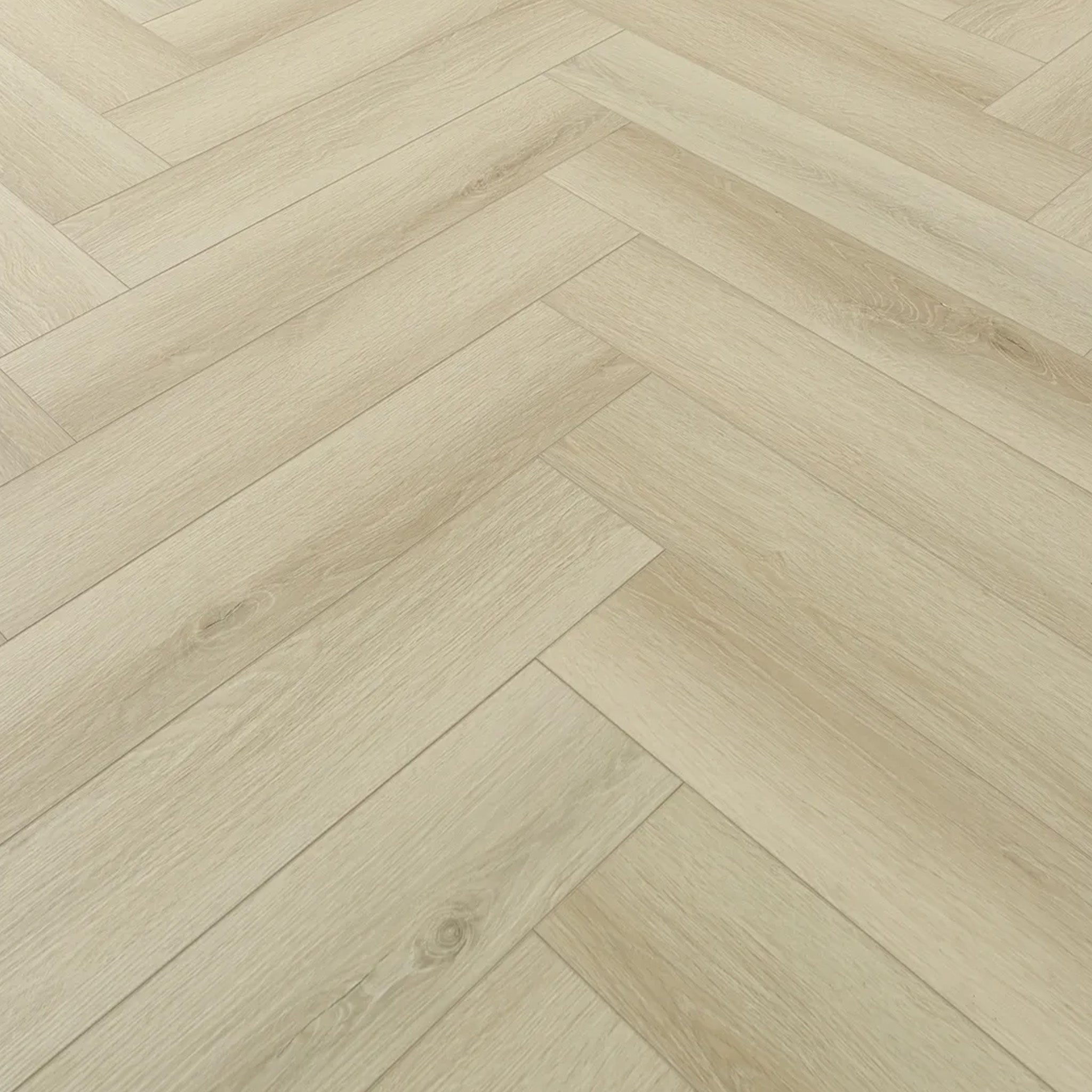 Hydro Loc Smoked Malmo 6mm Herringbone Waterproof Click Vinyl