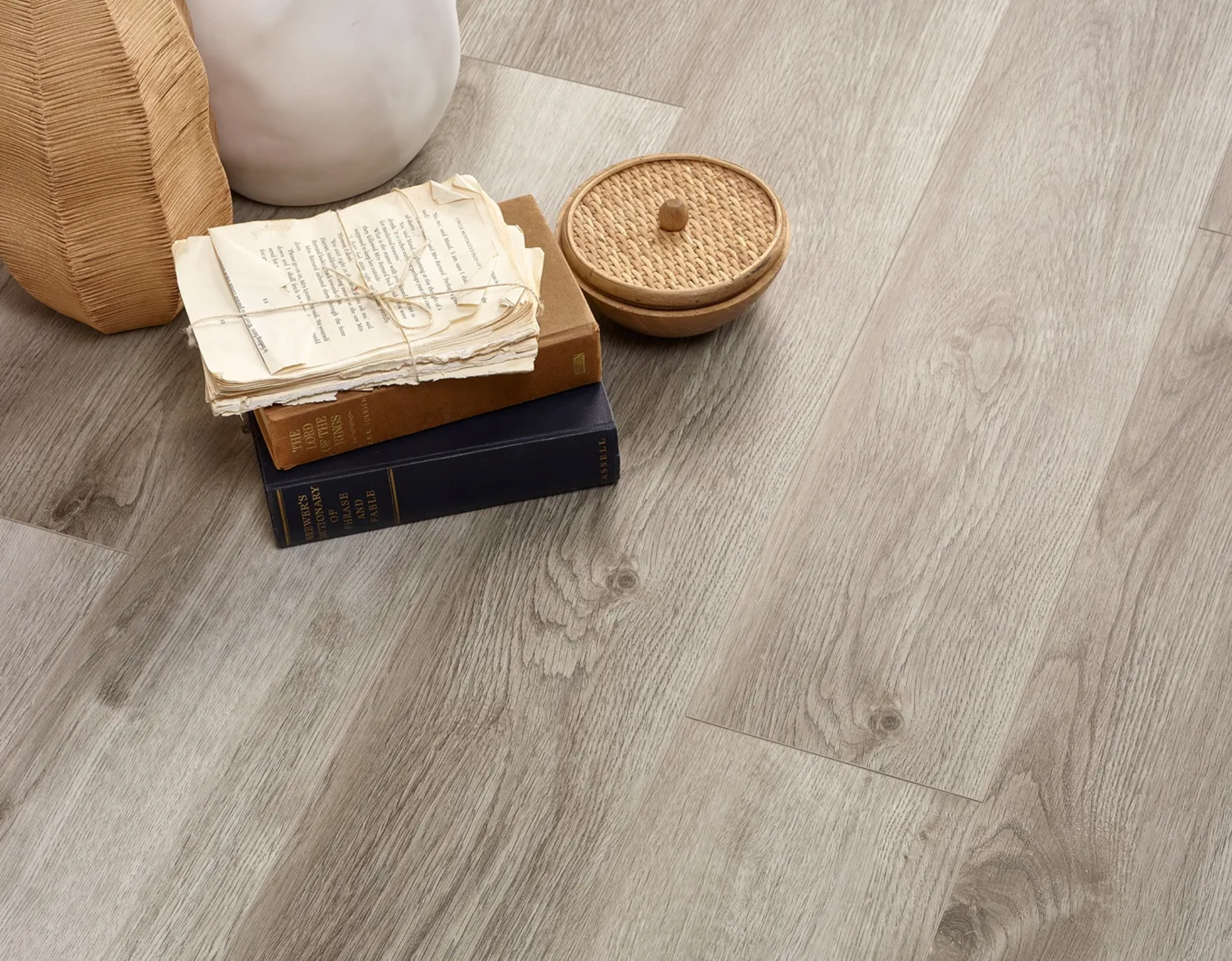 Hydro Loc Smoked Grey 6mm Straight Waterproof Click Vinyl