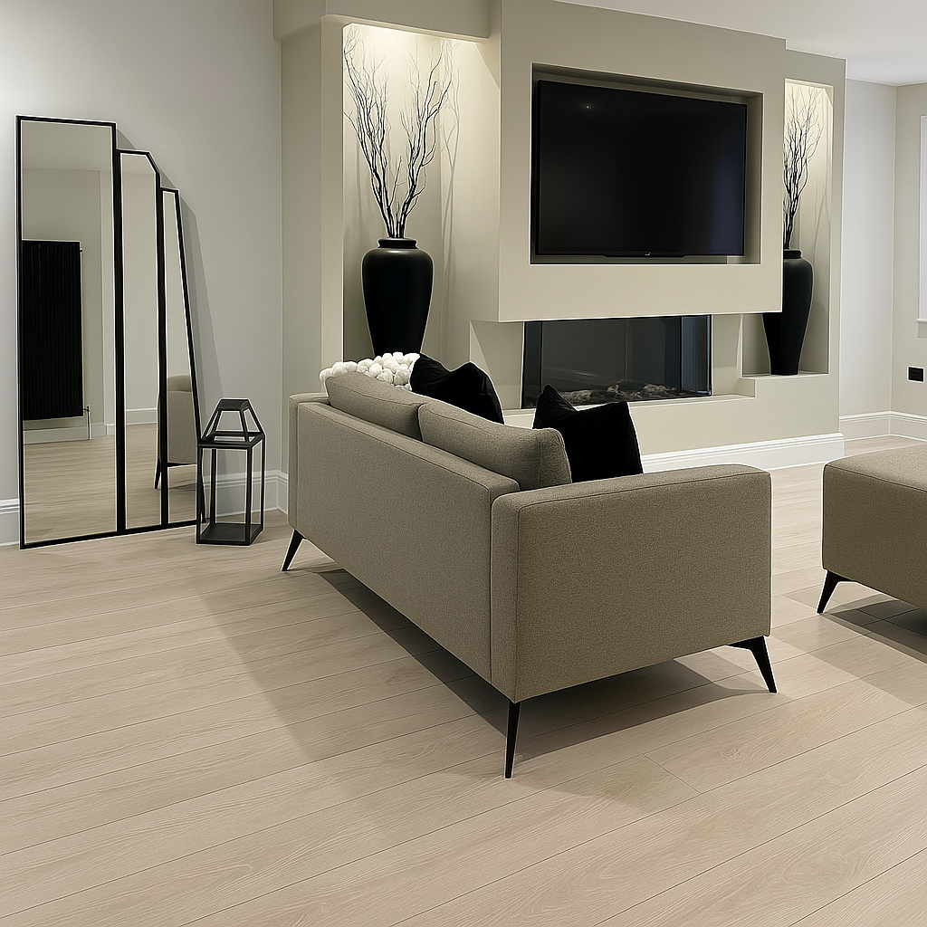 Pearl Oak 12mm Straight Laminate