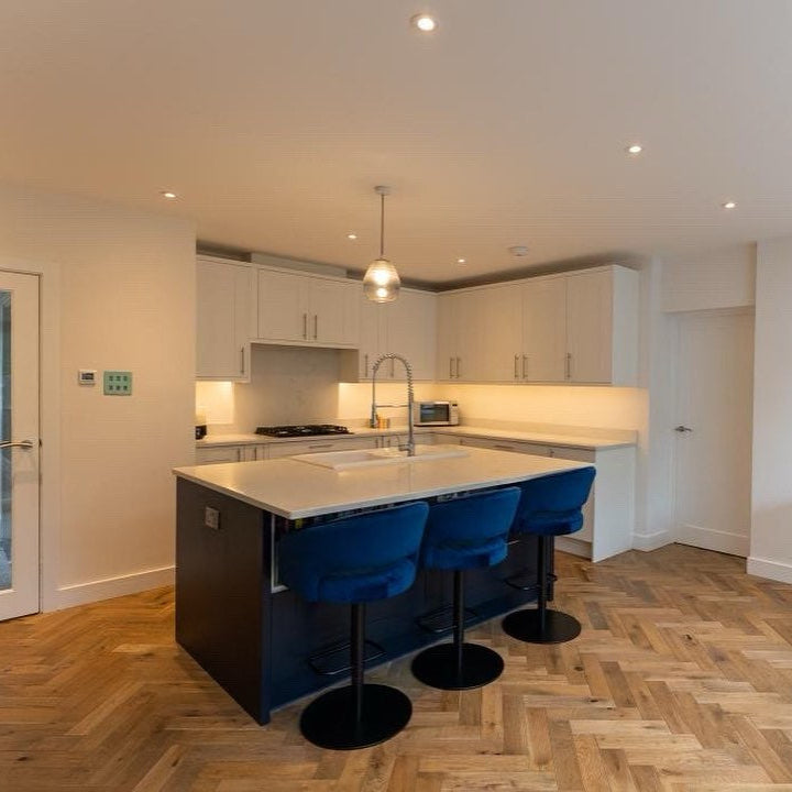 Worn Oak 20mm Herringbone Engineered