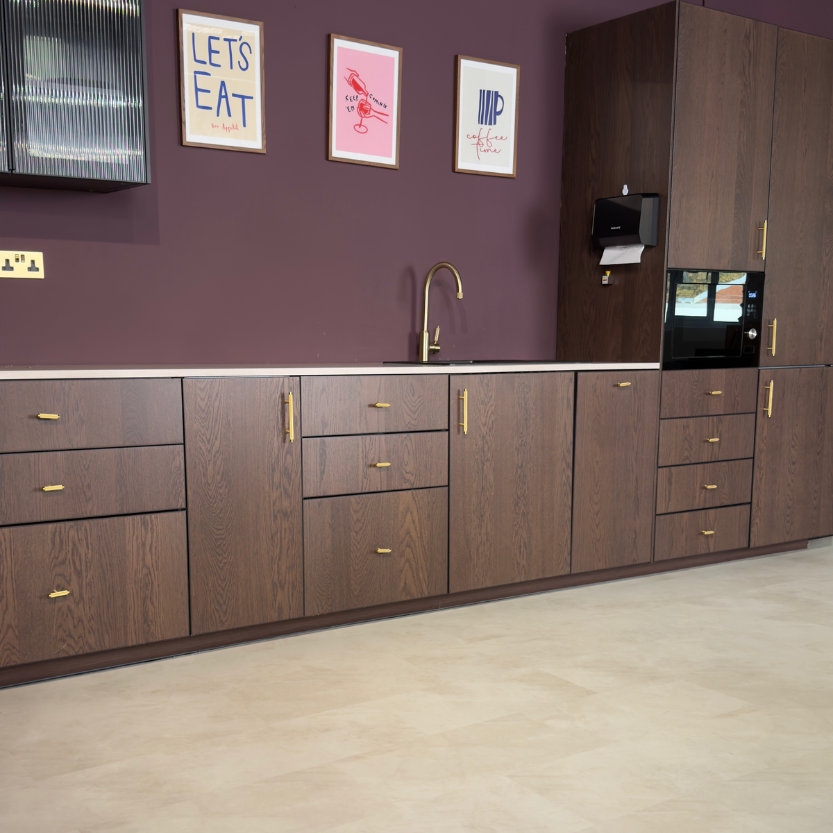 Moonstone Tile Effect Click Vinyl SPC