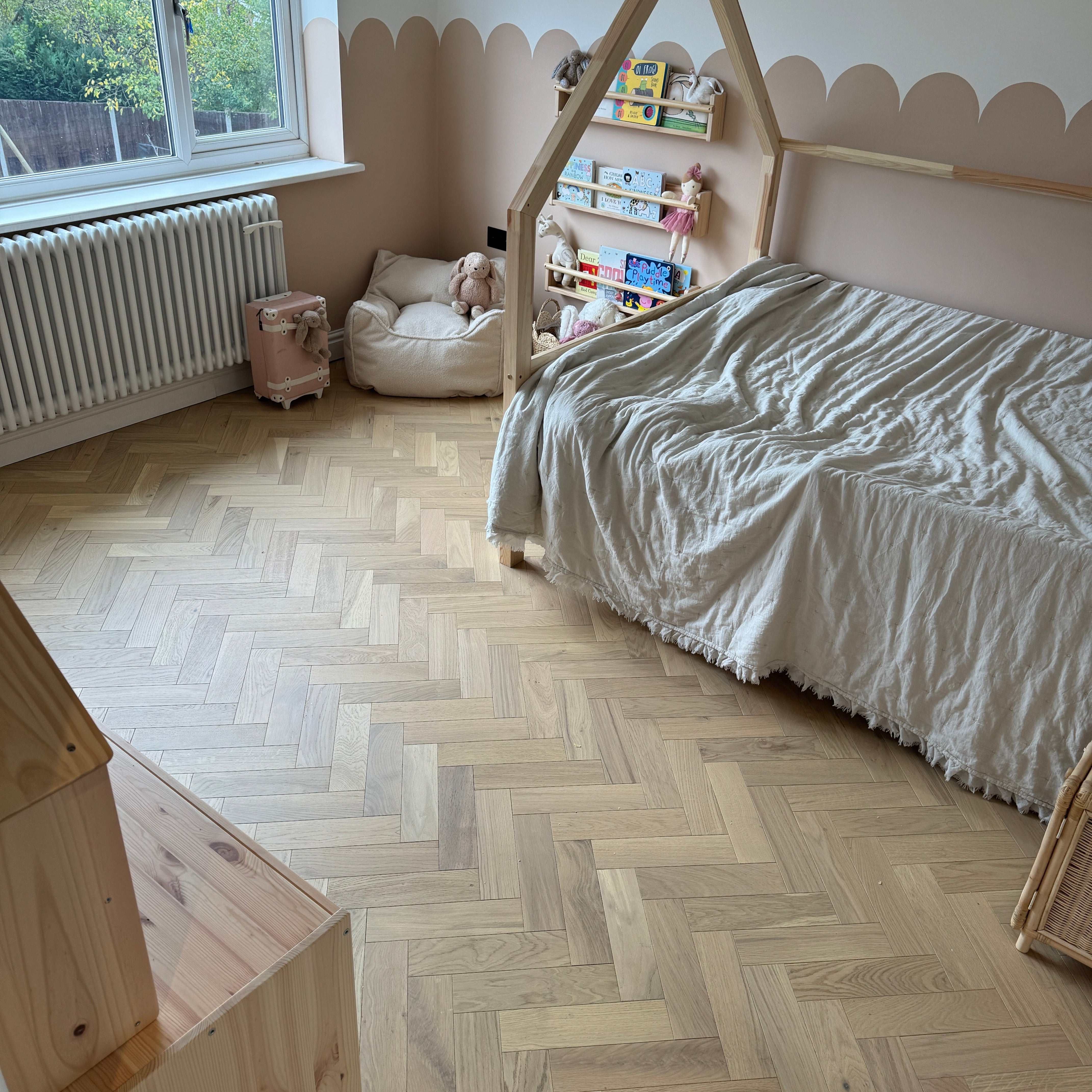 London Oak Herringbone Engineered