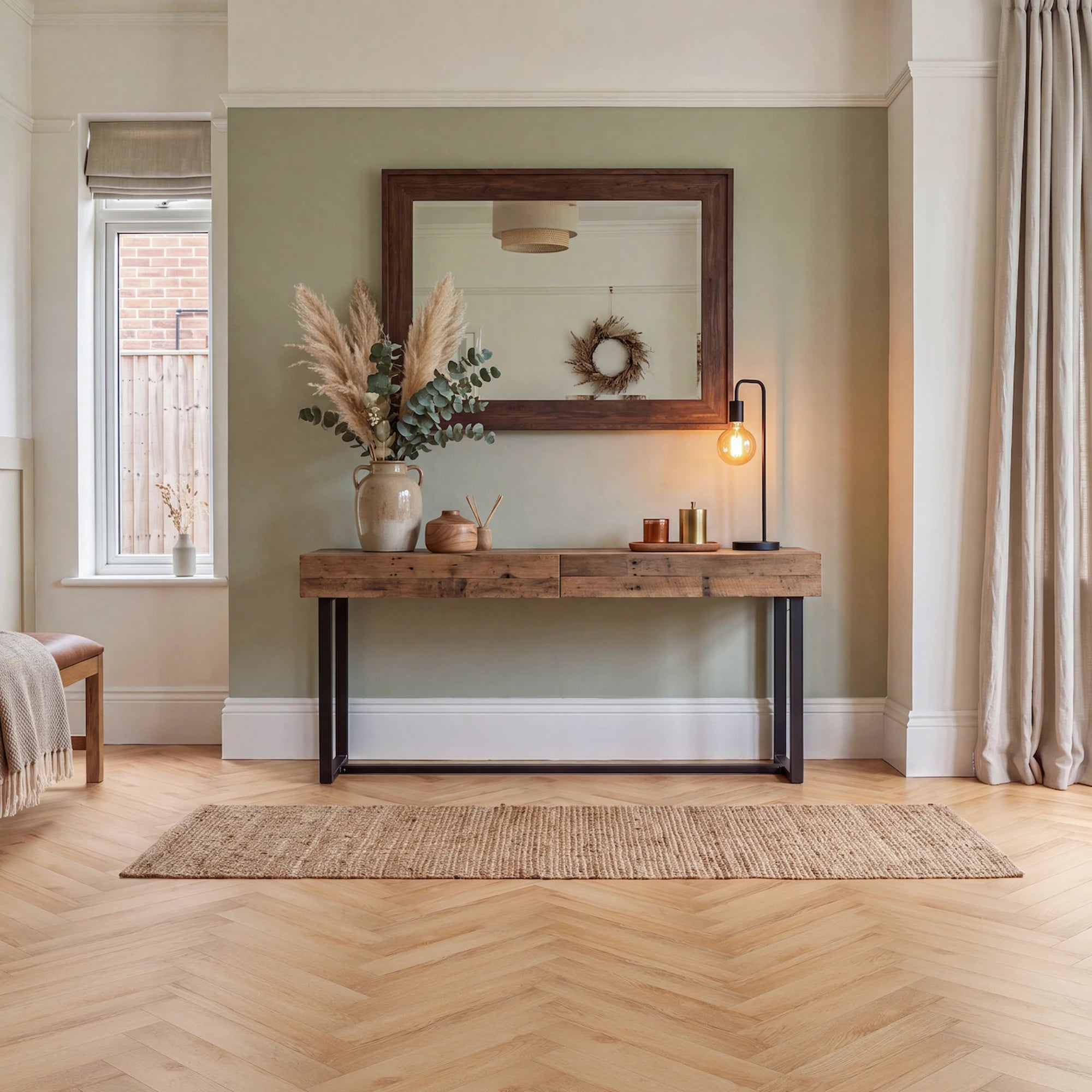 Good Morning Herringbone Glue Down LVT