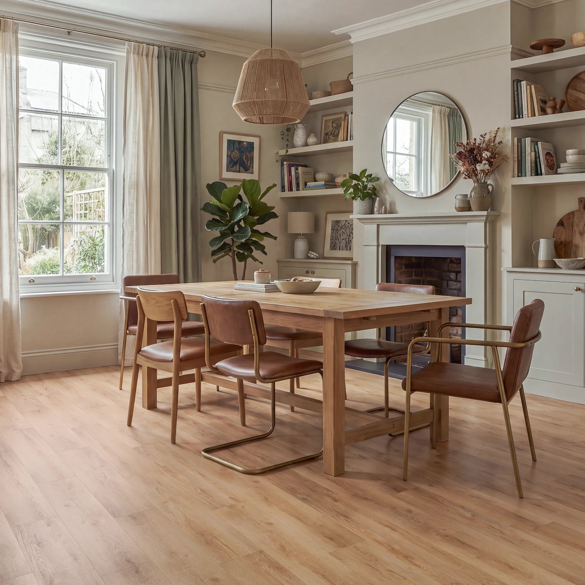 Golden Moment Straight Glue Down LVT