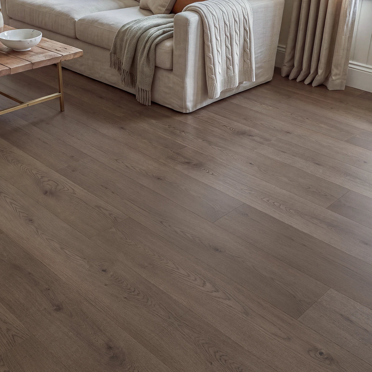 Quiet Time Straight Glue Down LVT