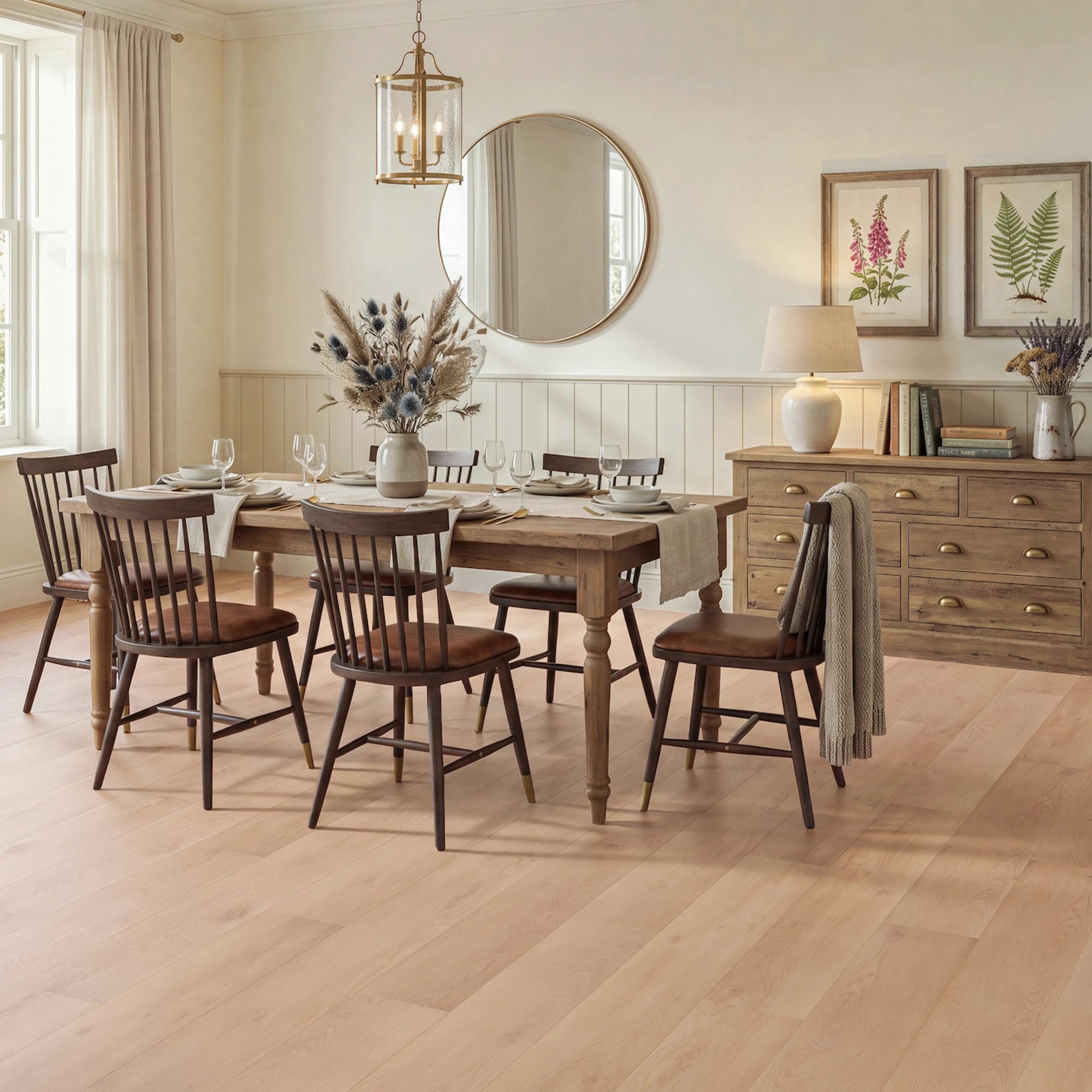 Tea & Biscuits Straight Glue Down LVT
