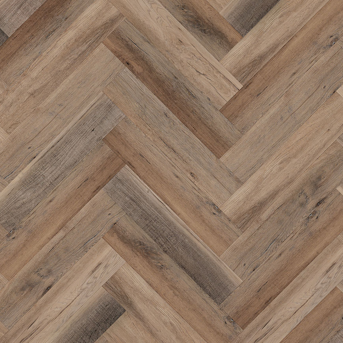 Kensington Oak Herringbone Click Vinyl SPC