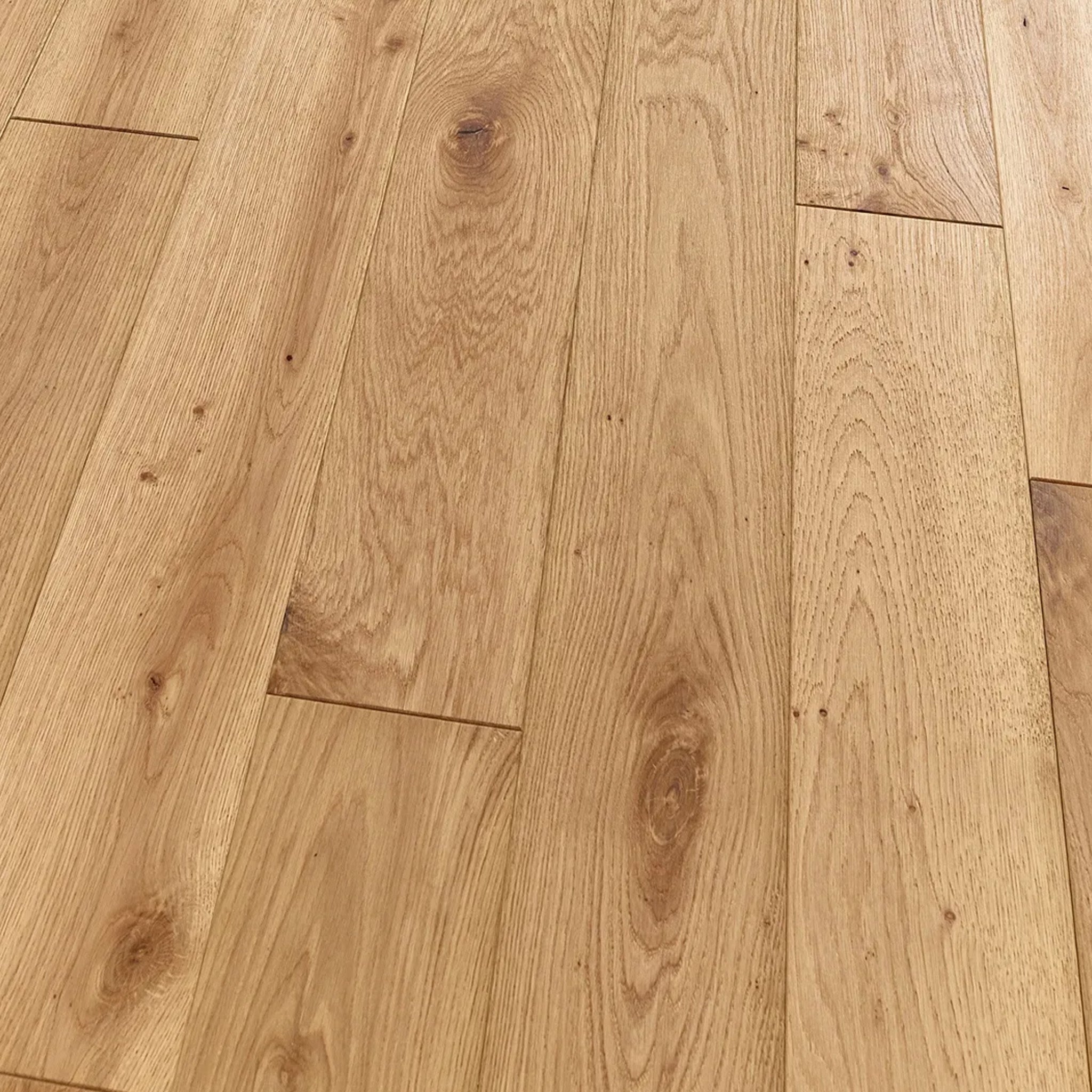 Natural Brushed & Oiled 18/5 x 125mm Straight Engineered
