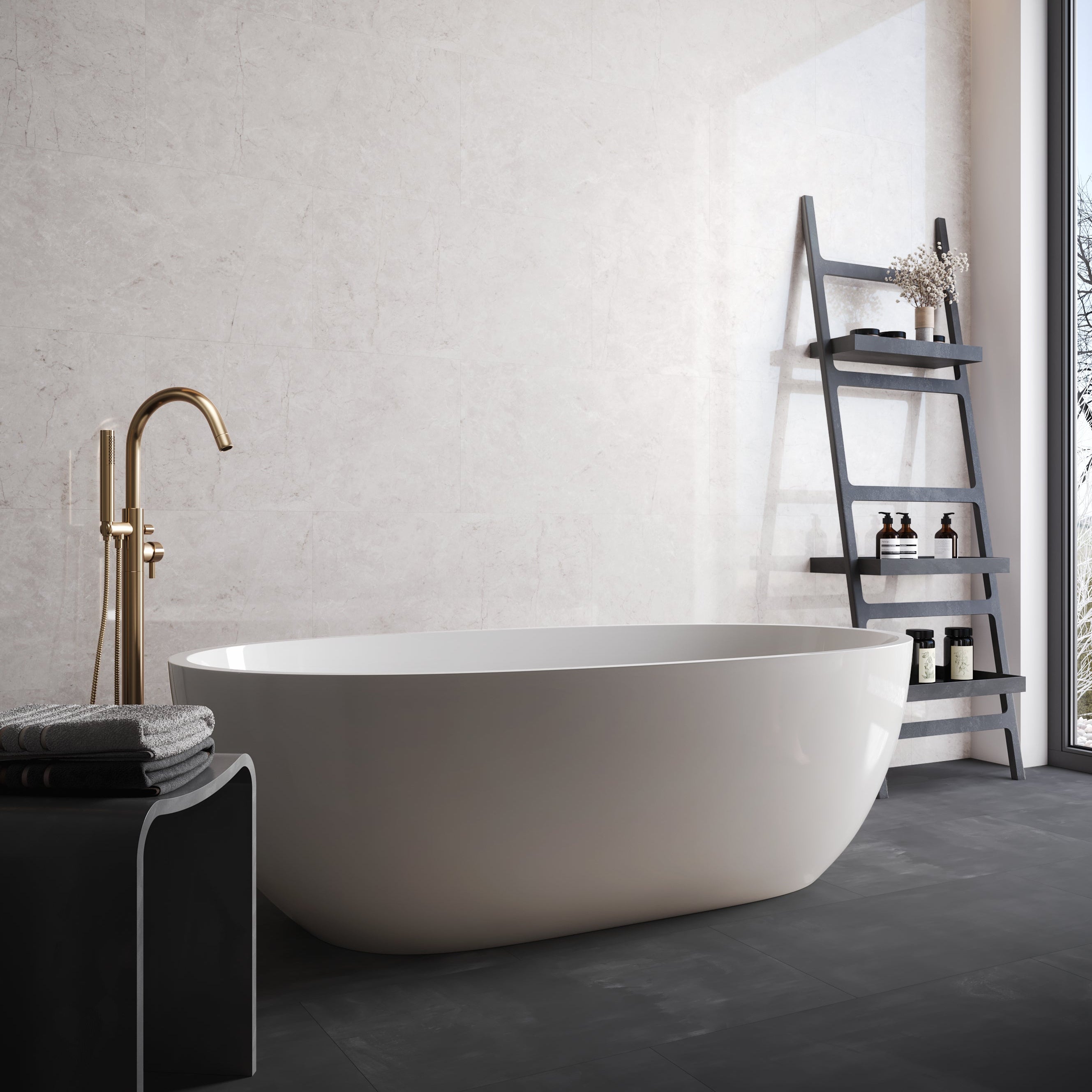 Falquon Stone Toscano Chiaro Tile Laminate
