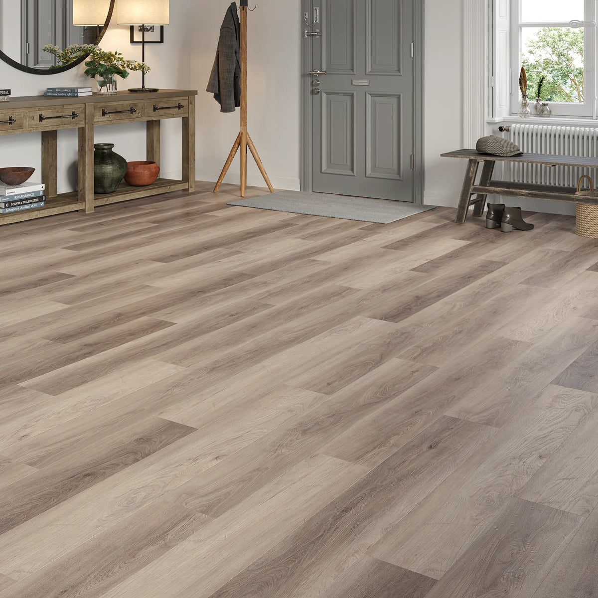 Tenby Oak Straight Click Vinyl SPC