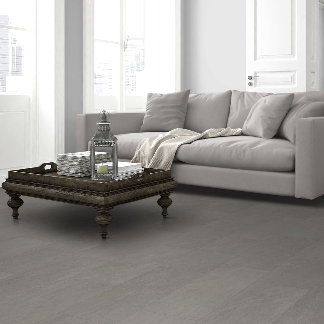 Pebble Beach 5.5mm Tile Effect Waterproof Click Vinyl