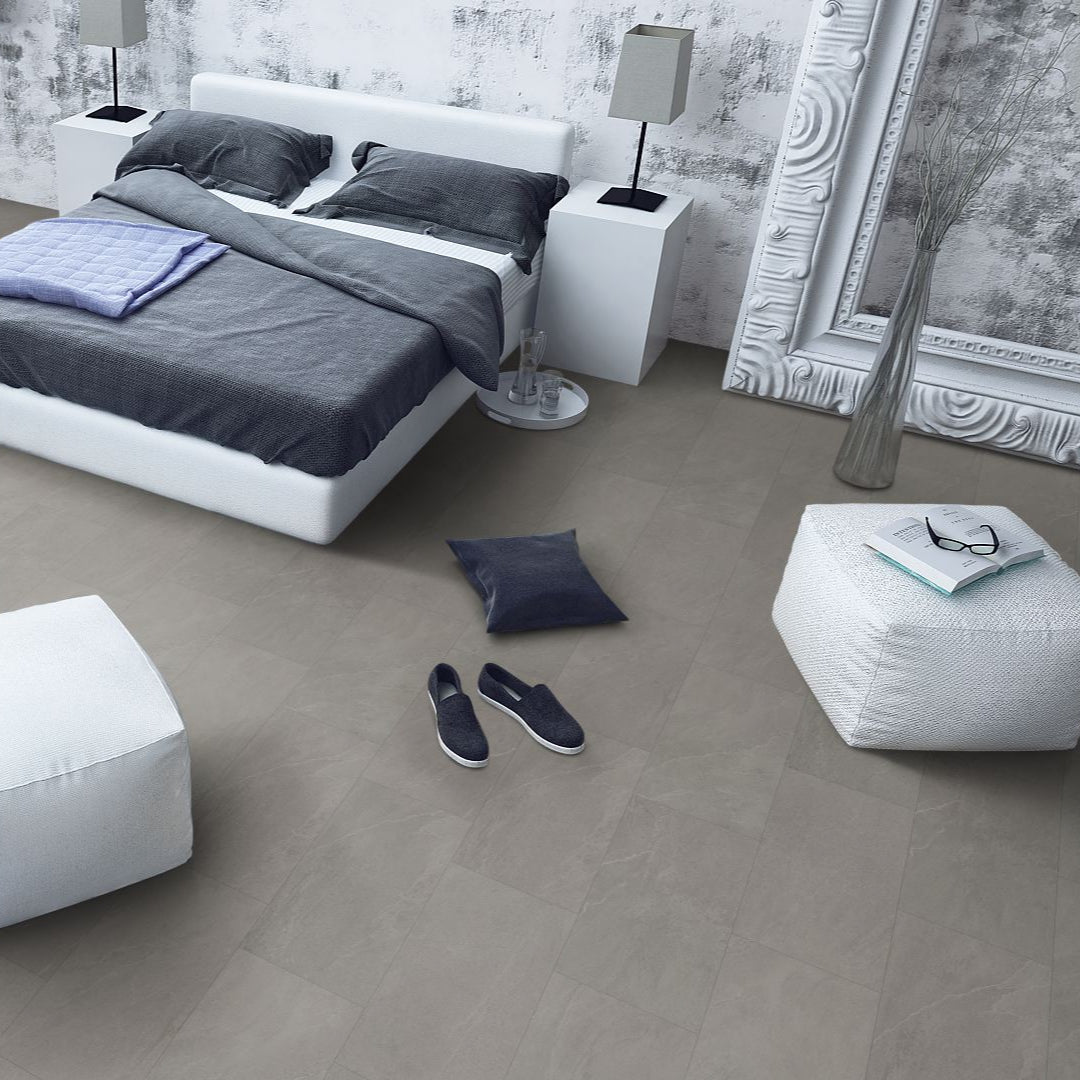 Pebble Beach 5.5mm Tile Effect Waterproof Click Vinyl