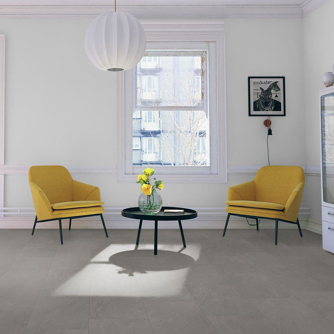 Pebble Beach 5.5mm Tile Effect Waterproof Click Vinyl