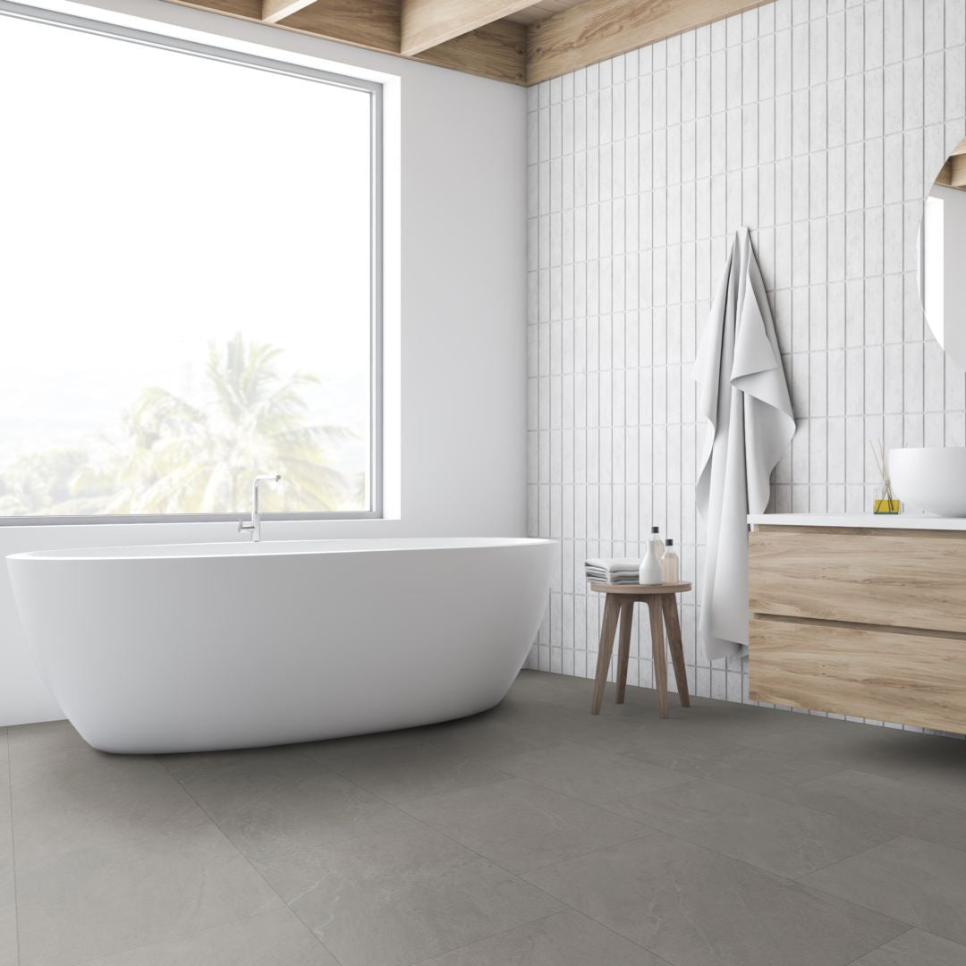 Pebble Beach 5.5mm Tile Effect Waterproof Click Vinyl