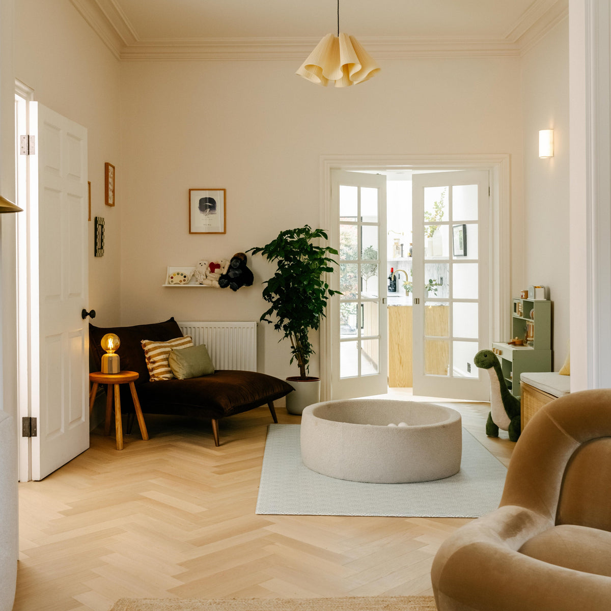 Summer Oak Herringbone Engineered