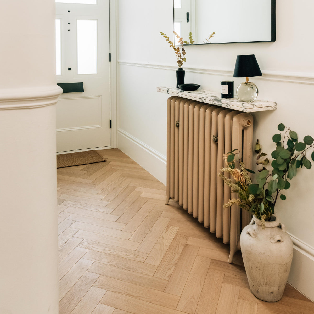 Summer Oak Herringbone Engineered