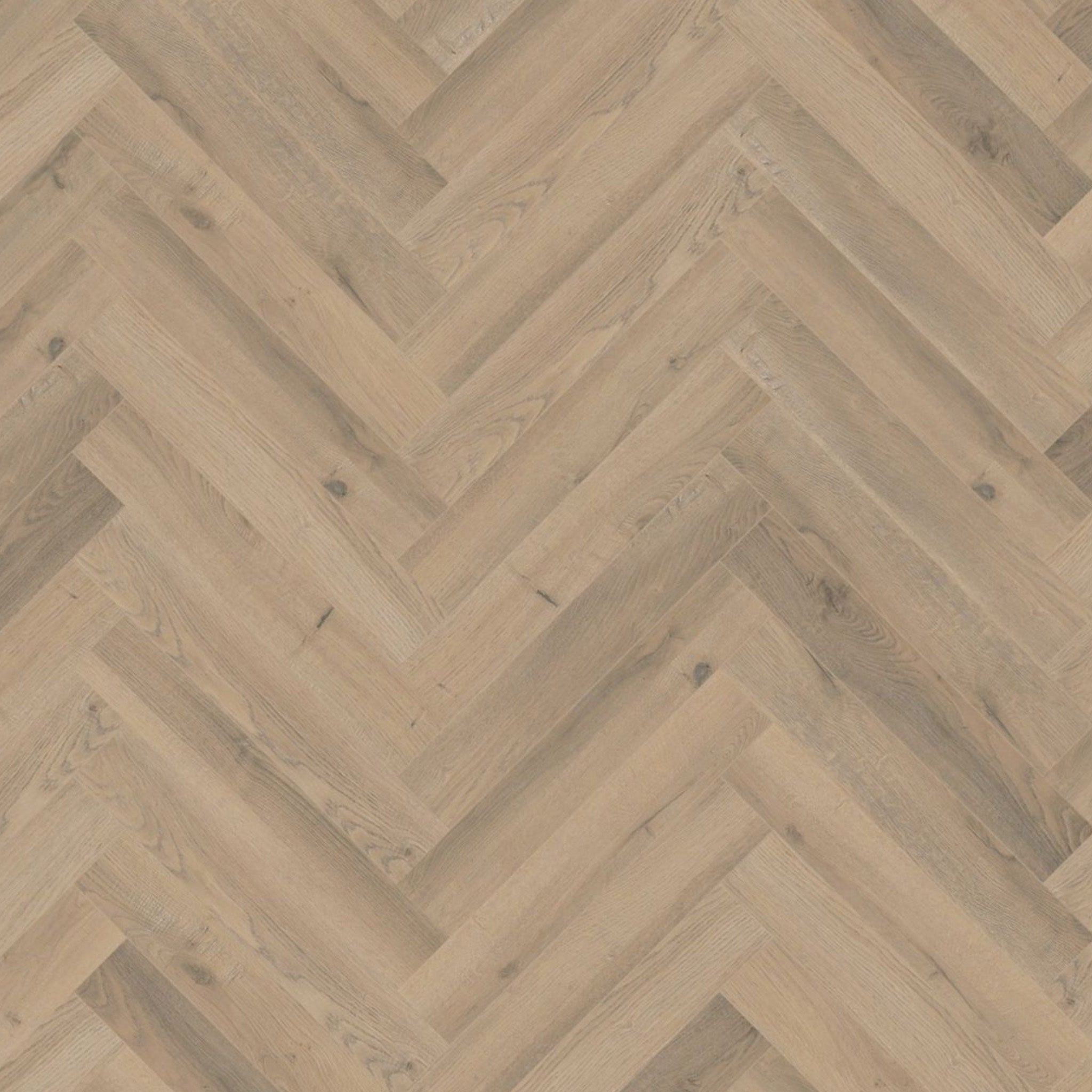 Brooklyn Oak 12mm Herringbone Laminate - Floor Street