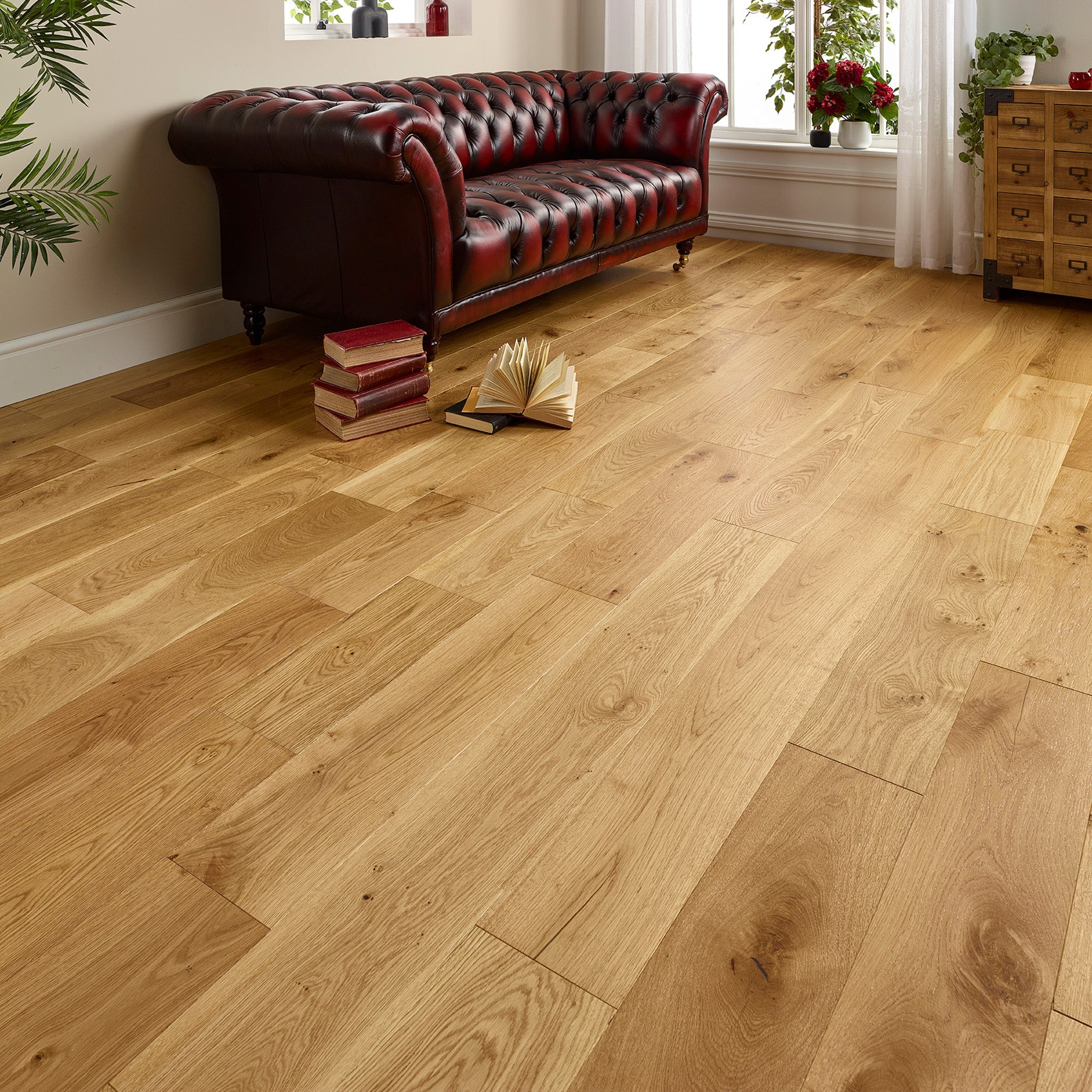 Brushed & Lacquered (Long) 14/3 x 190mm Straight Engineered - Floor Street
