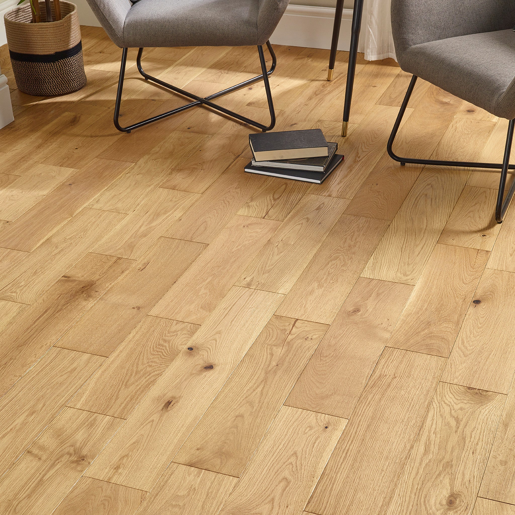 Brushed & Oiled 14/3 x 150mm Straight Engineered - Floor Street