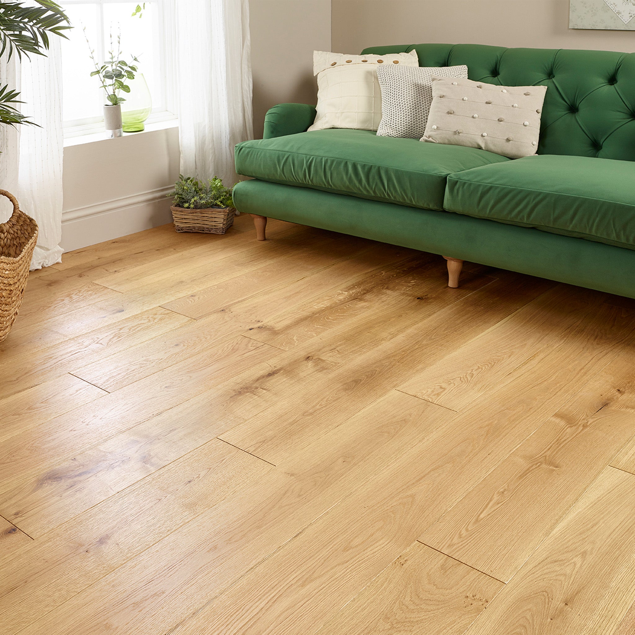 Brushed & Oiled (Wide & Long) 20/6 x 240mm Straight Engineered