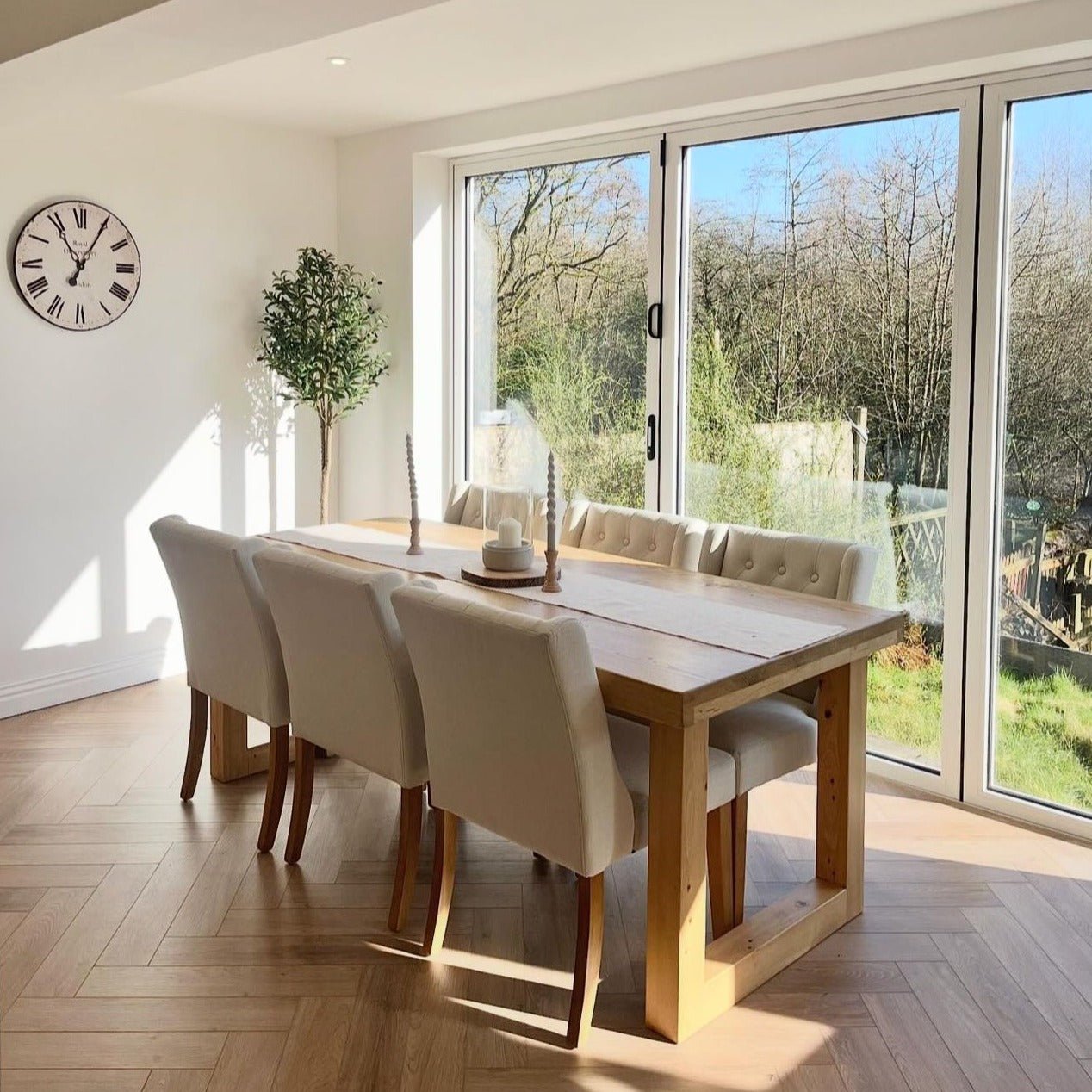 Buri Oak Herringbone Waterproof Click Vinyl - Floor Street