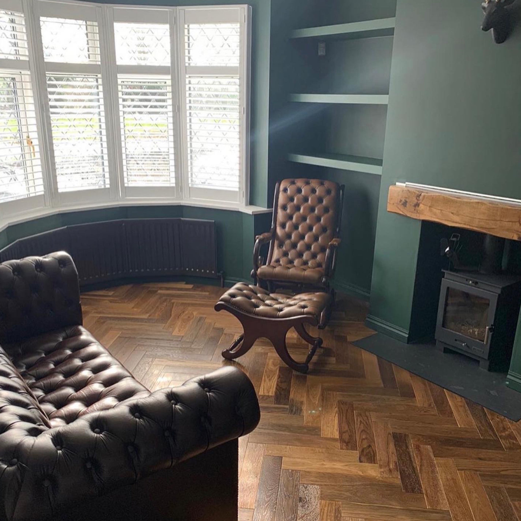 Caramel 15/4 x 90mm Herringbone Engineered - Floor Street