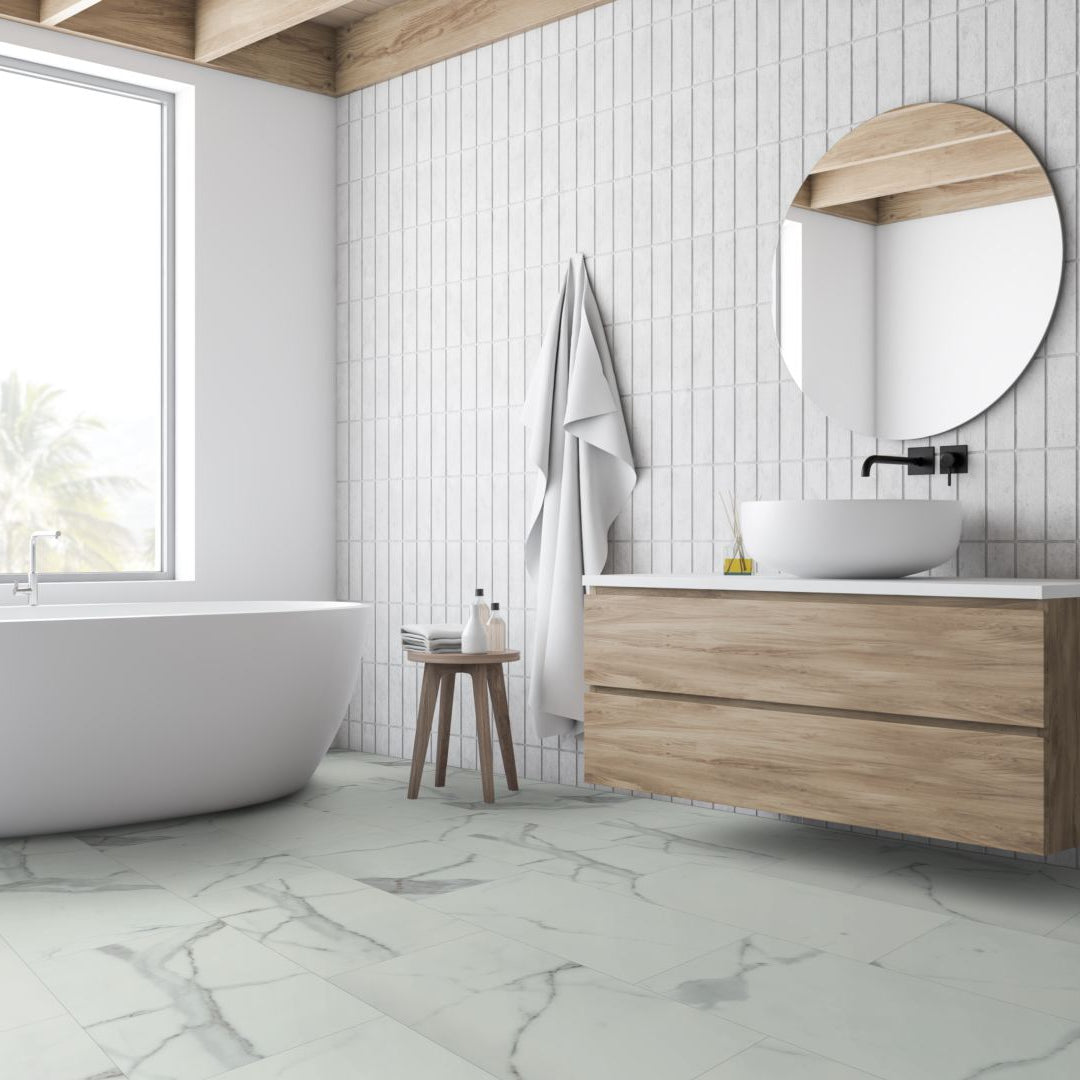 Ceppo Matt Tile Effect Glue Down LVT