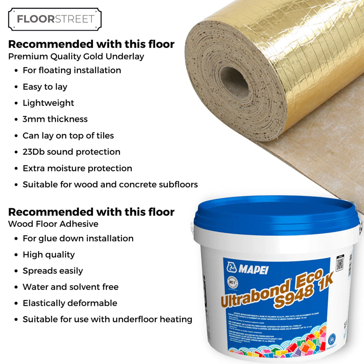 Deep Brushed Handscraped Golden Brushed & Lacquered 20/6 x 180mm Straight Engineered - Floor Street