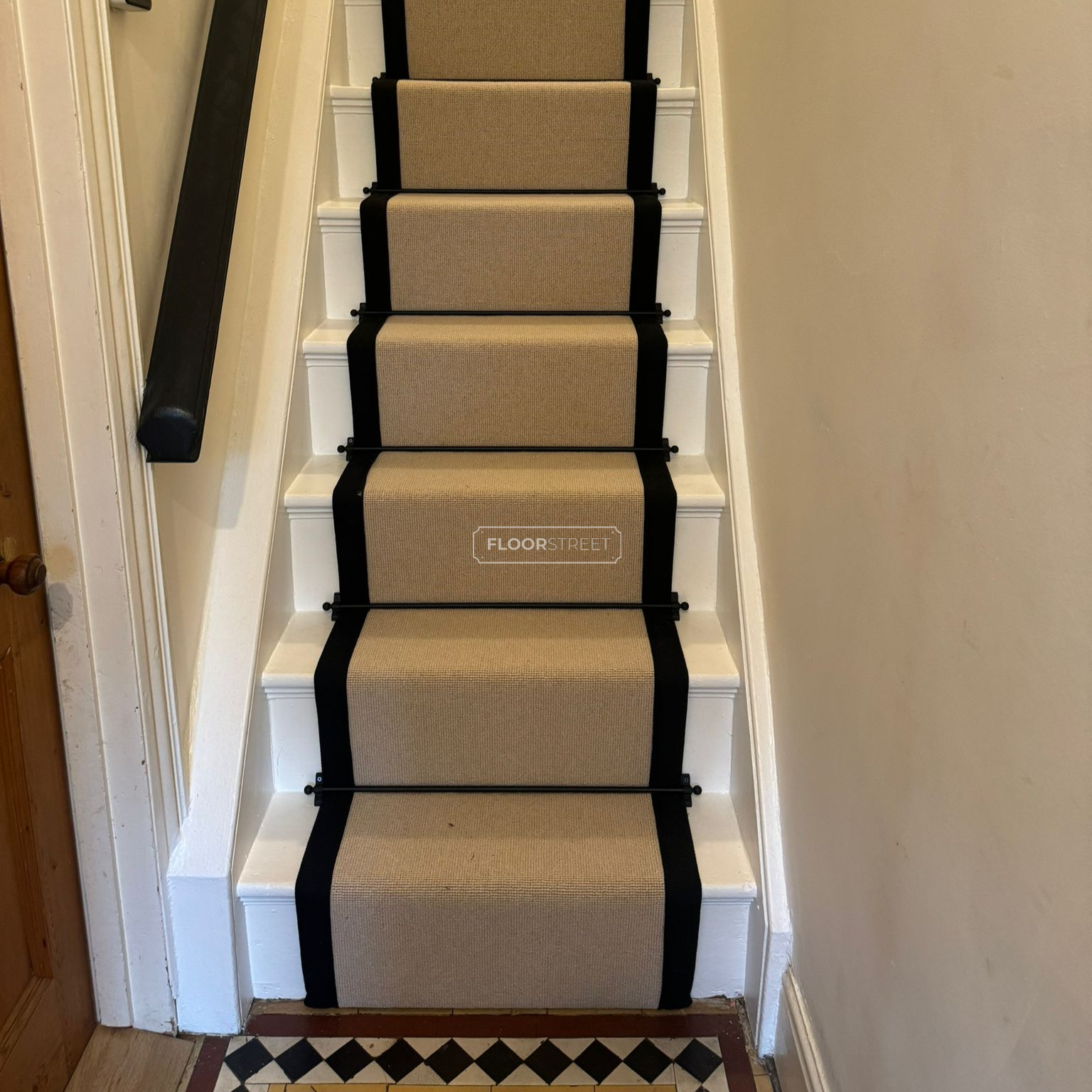 Sleek Street Stair Runner