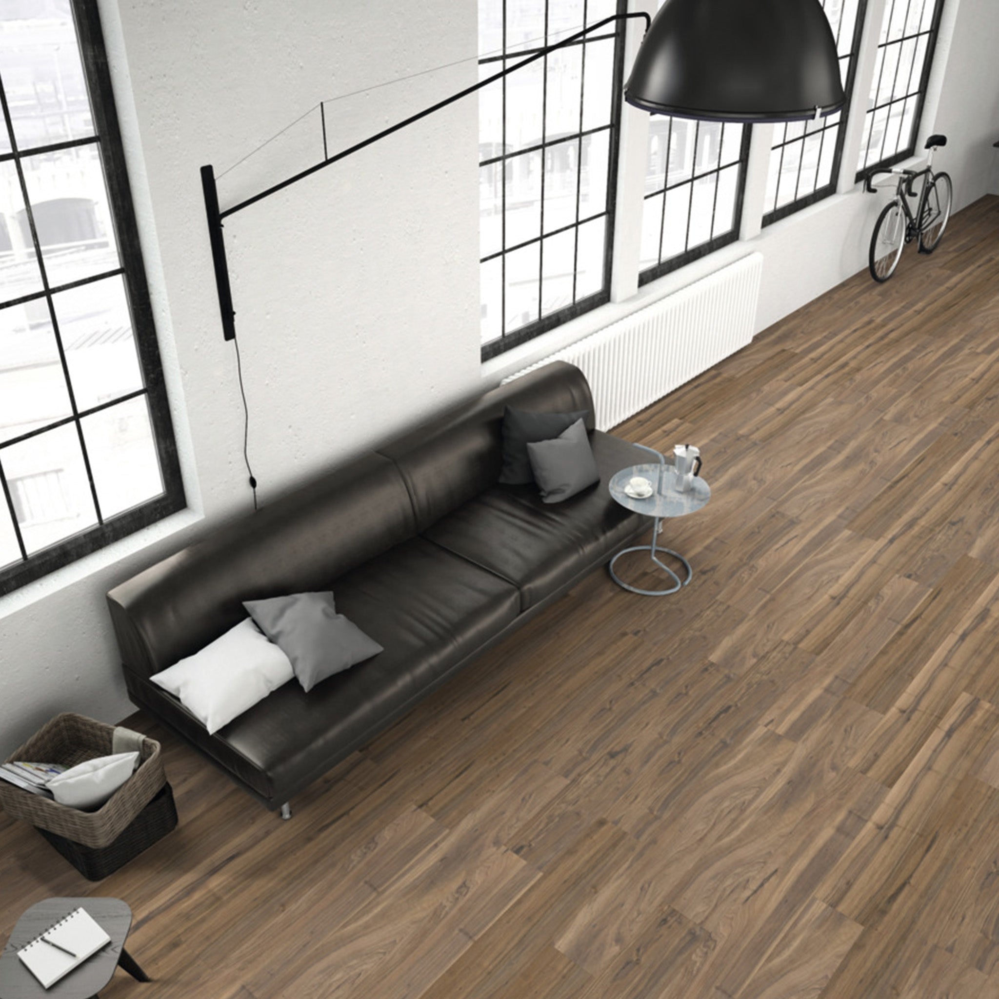 FLOORganic Walnut Cerlerina Breeze 8.5mm Straight Waterproof Laminate - Floor Street