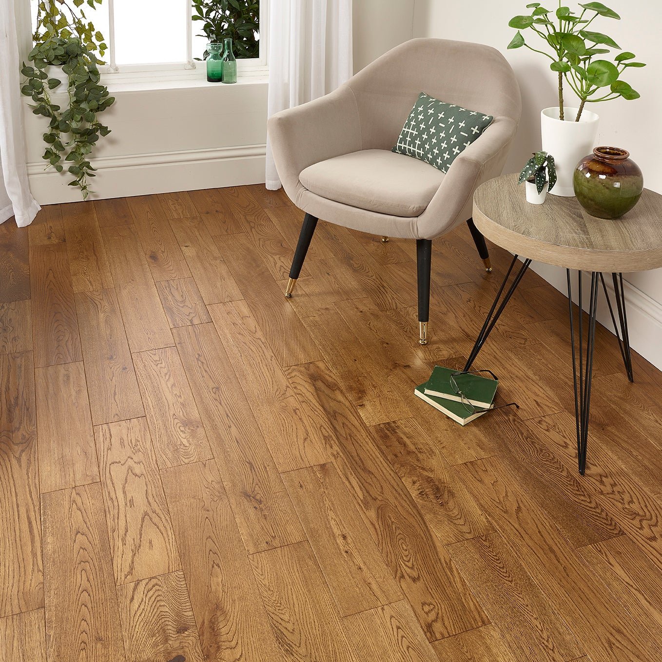 Golden Hand scrapped UV Lacquered - Floor Street