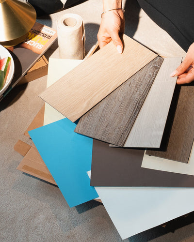 Grey Herringbone LVT Sample Bundle