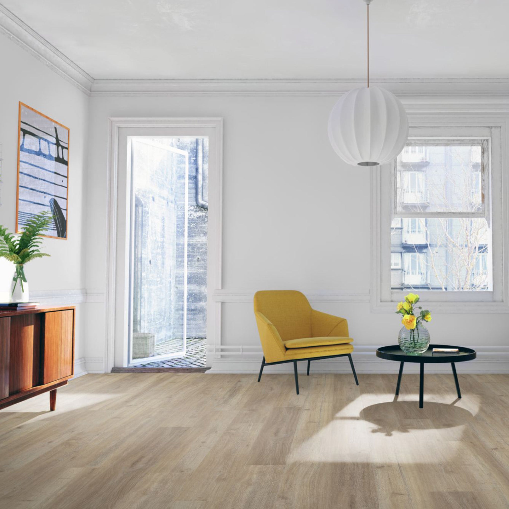 Khaki Oak 8mm Straight Laminate