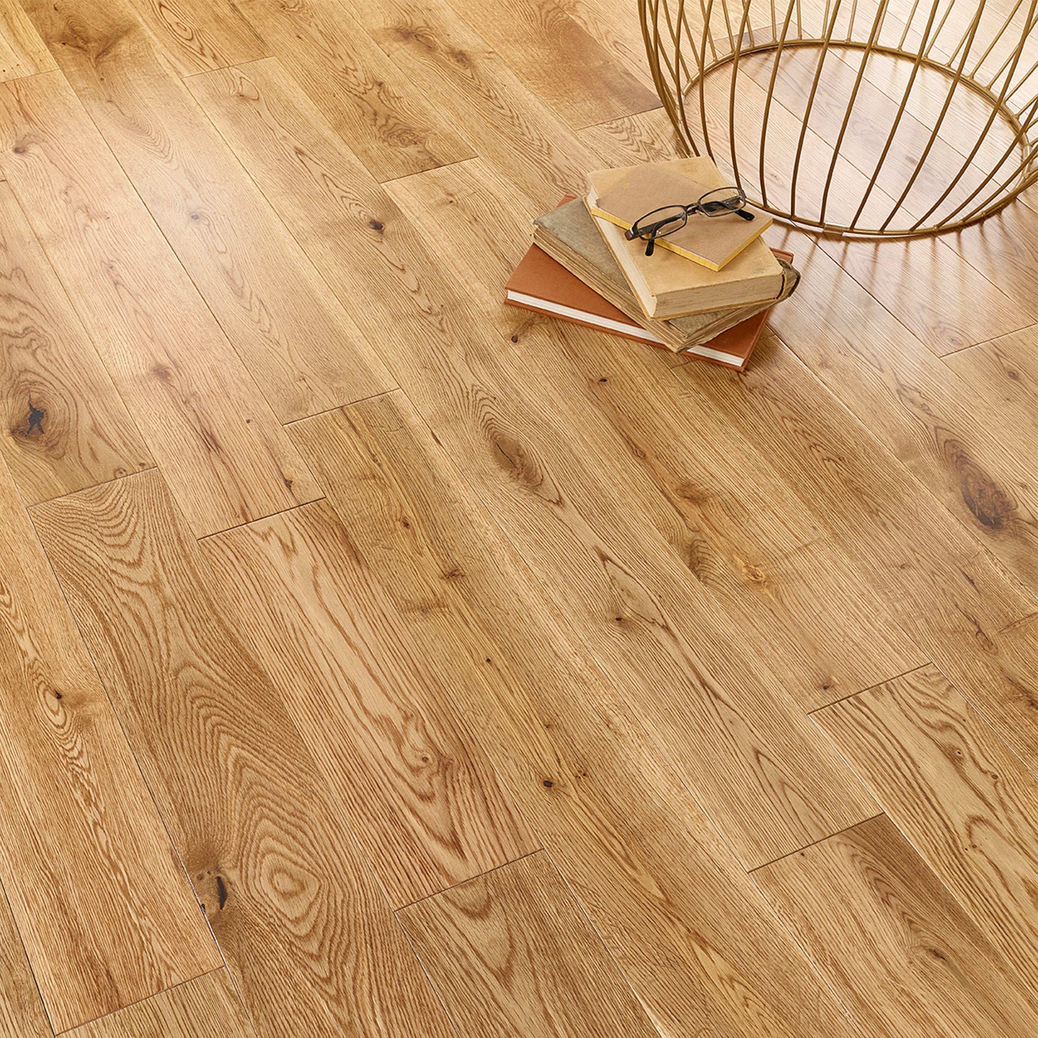 Lacquered 18/5 x 125mm Straight Engineered - Floor Street