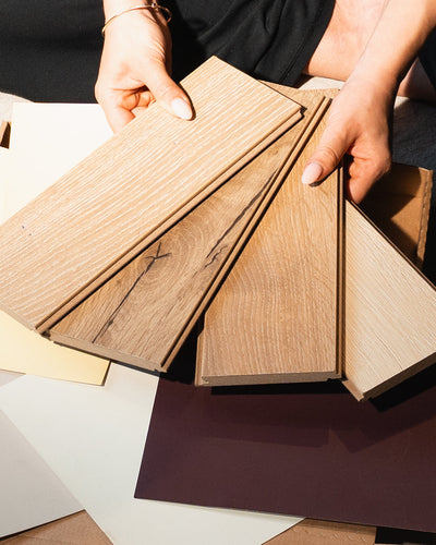 Light Herringbone Laminate Sample Bundle