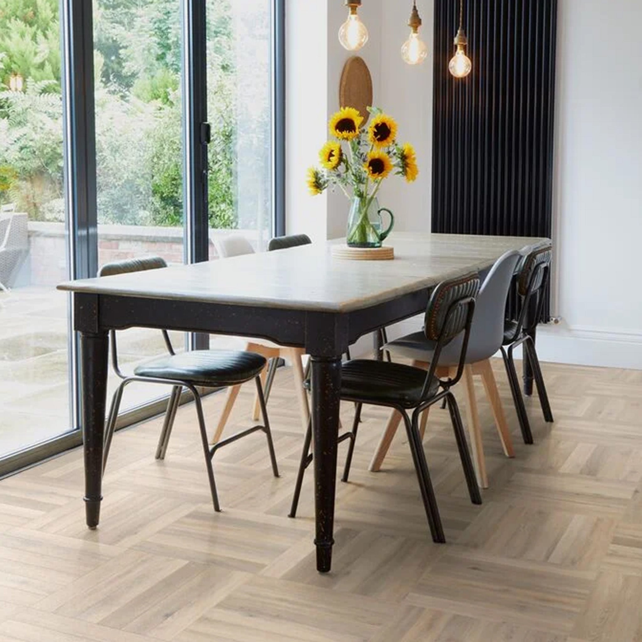 Naked Blond Oak 2mm Herringbone Waterproof LVT - Floor Street